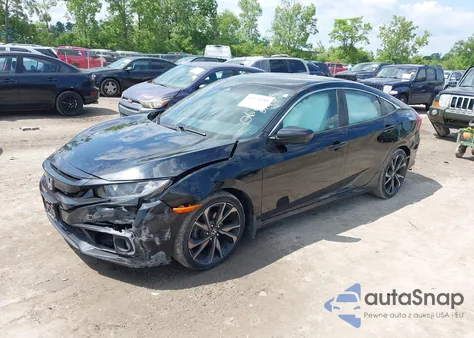2020 Honda Civic Sport from USA, damaged, VIN 2HGFC2F85LH525986